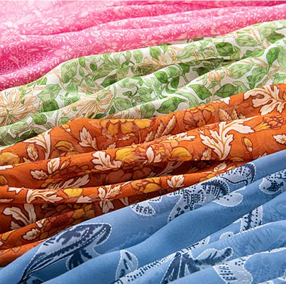 Silk Fabric Production