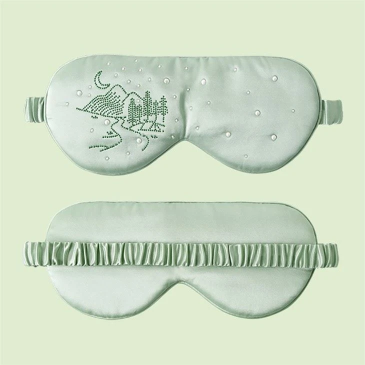 Custom Green Forest Natural Silk Scarf