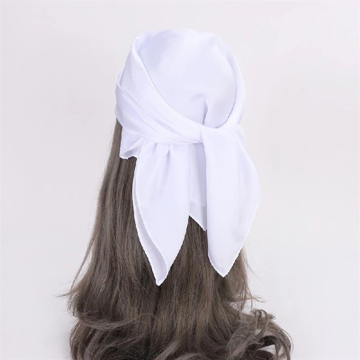 New Women's Solid Color Square European And American Scarf
